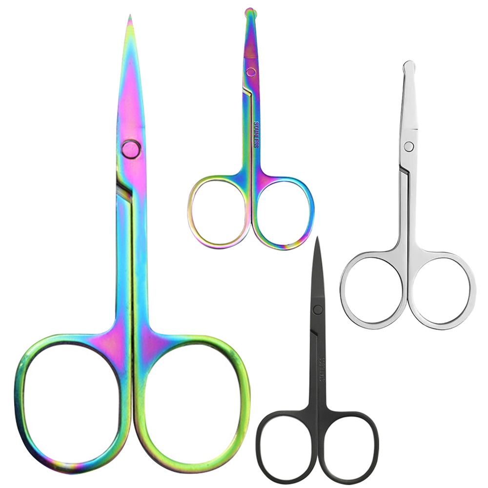 Men'S Grooming Makeup - 2/3PCS Forbici per sopracciglia Forbici per