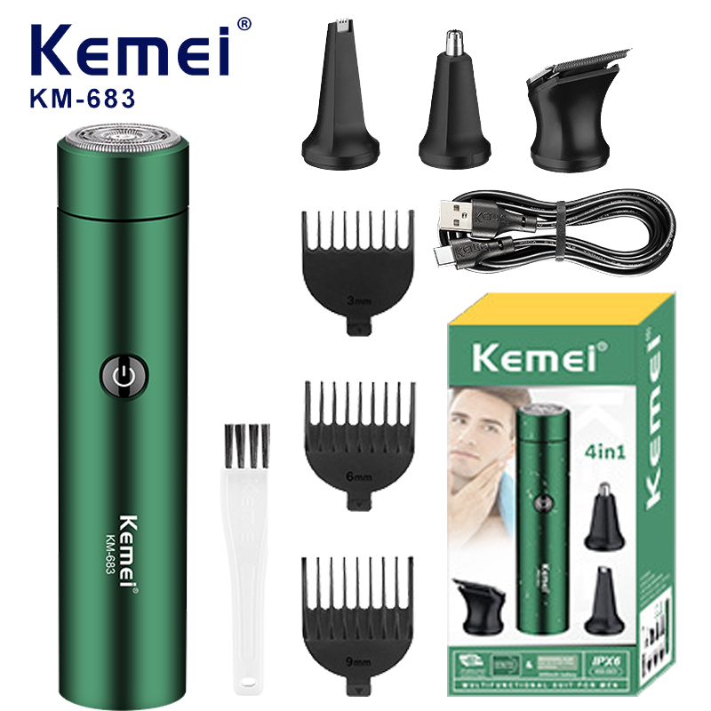 Men'S Grooming Nose Hair Trimmer - 4 in1 rifinitore per peli dell'orecchio
