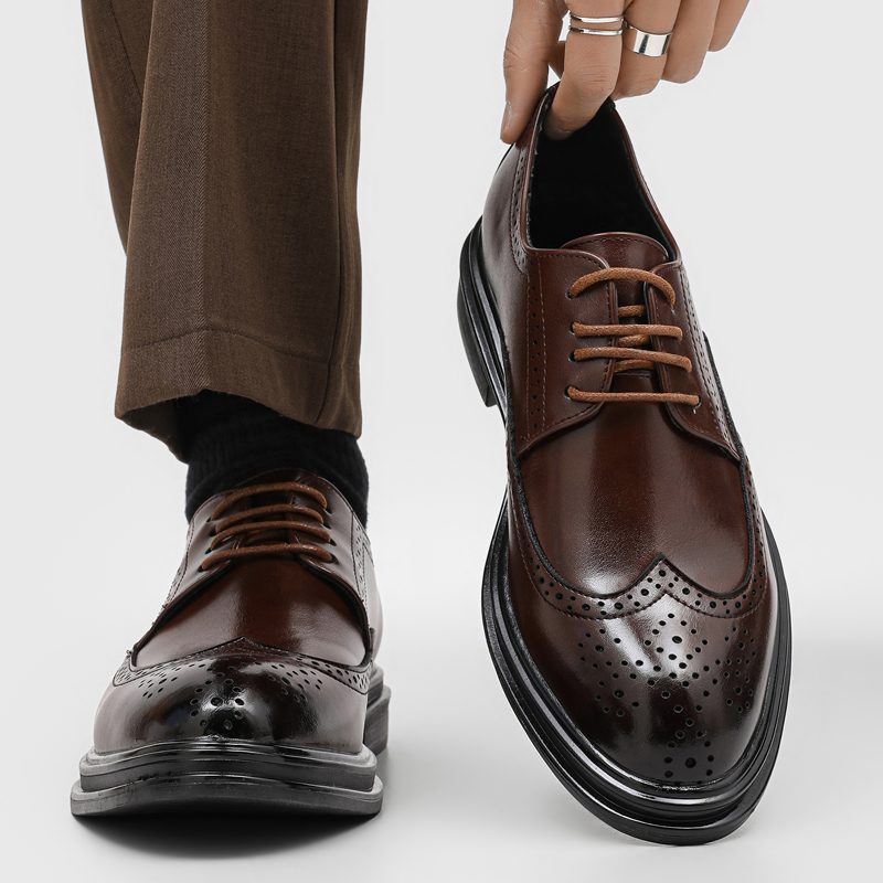 Young Men'S Grooming - Scarpe Casual in Pelle da Uomo