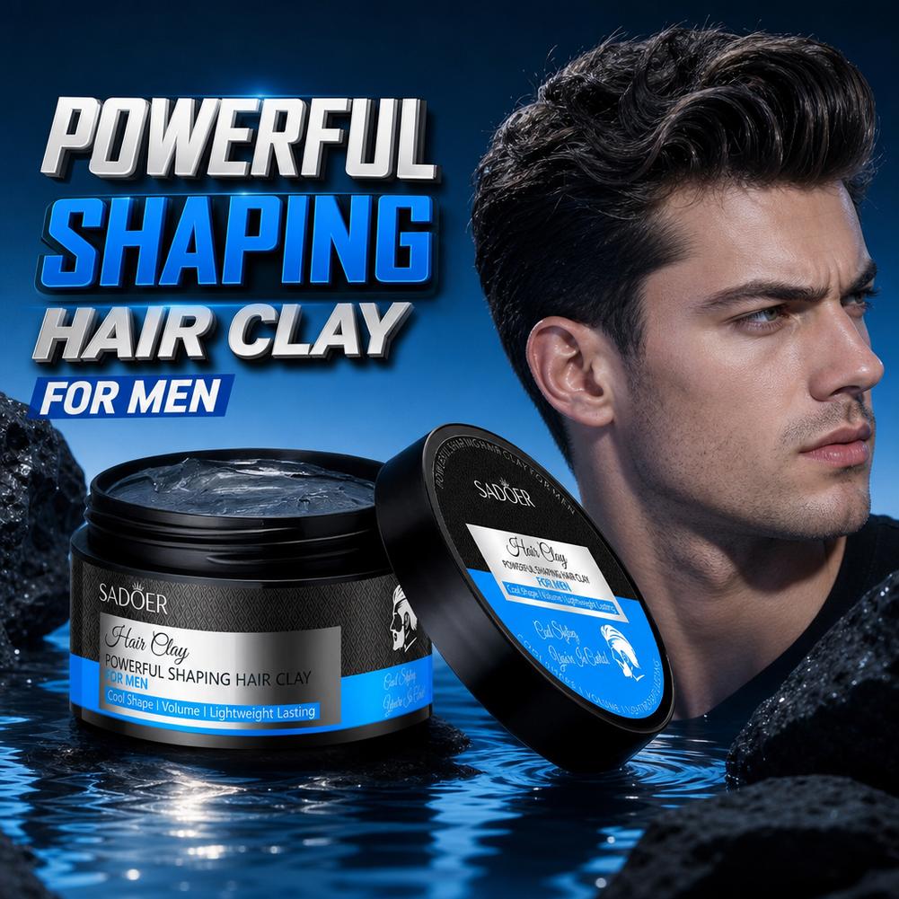 Men'S Grooming Cream - Argilla modellante per capelli da uomo,