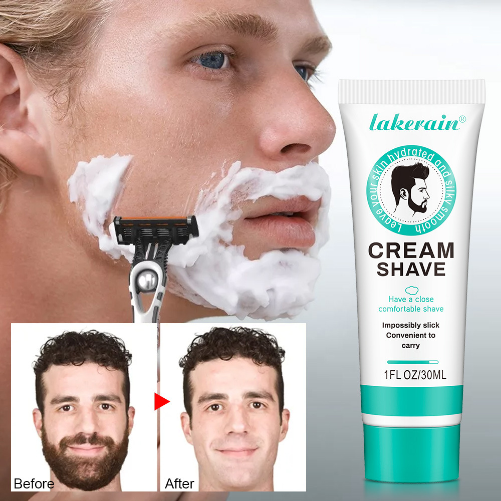 Men'S Grooming Cream - Lakerain Crema da barba Gel da