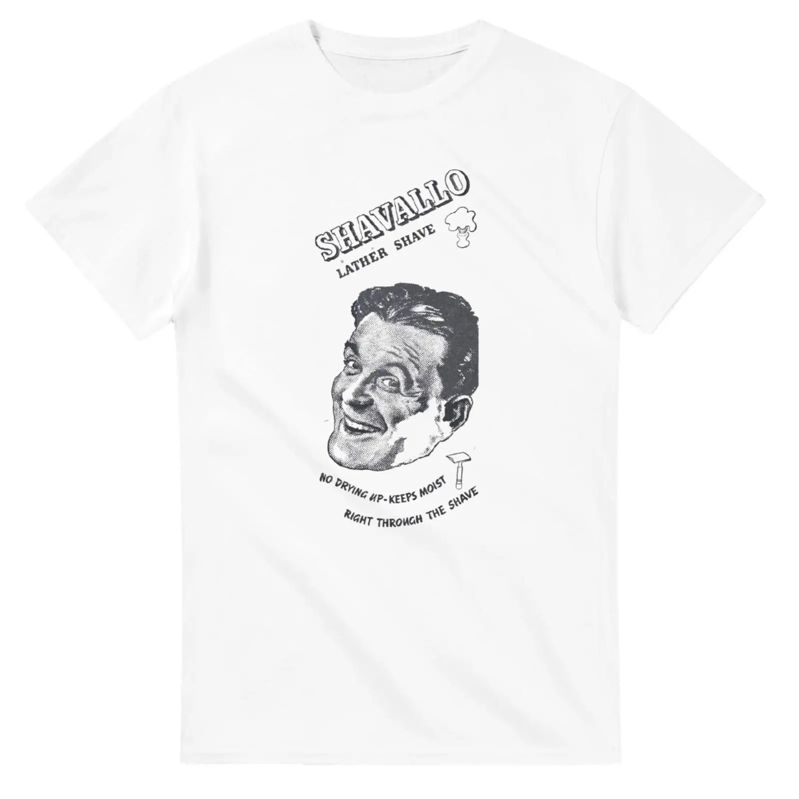 T-shirt vintage anni '40 Shava - Men'S Grooming Cream recensione e prezzo