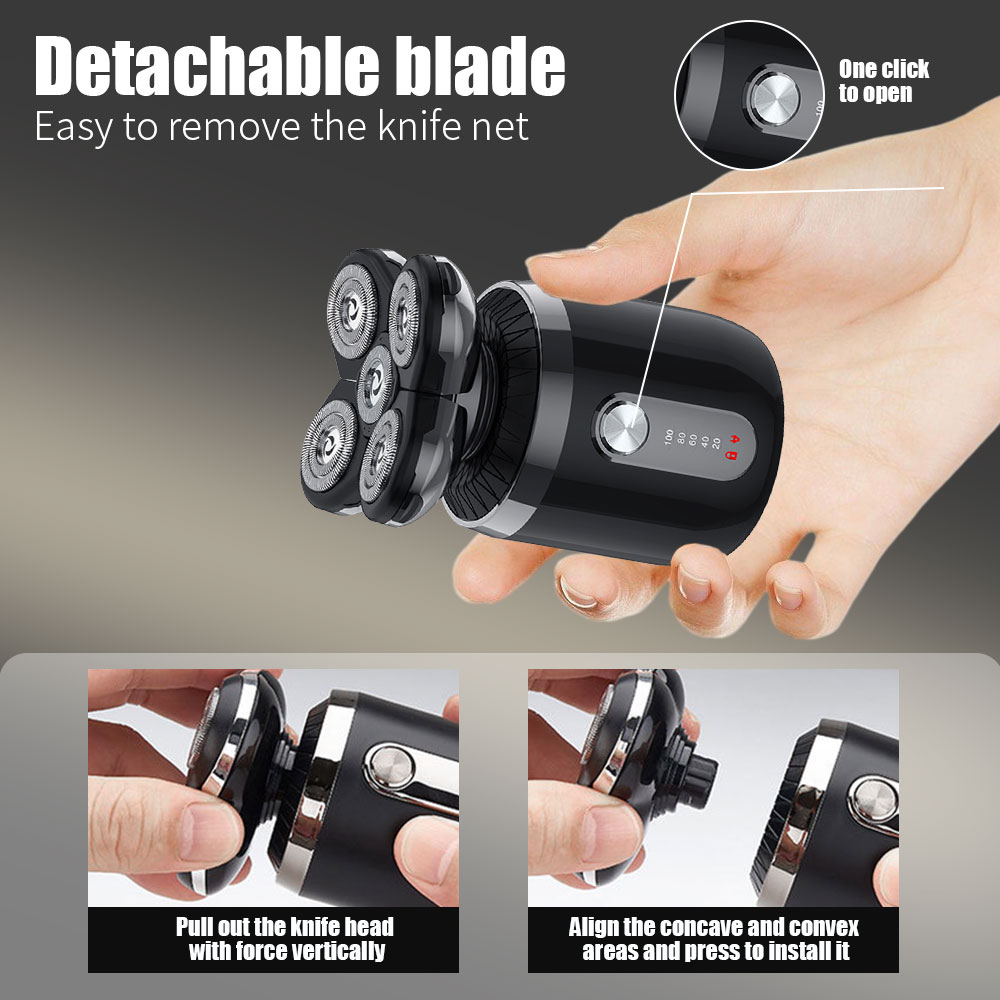 Rasoio Elettrico 5-in-1 con 5  - Men'S Grooming Nose Hair Trimmer recensione e prezzo
