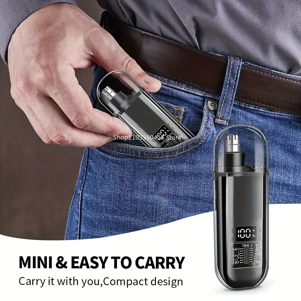 Tagliacapelli per naso e orecc - Men'S Grooming Nose Hair Trimmer recensione e prezzo