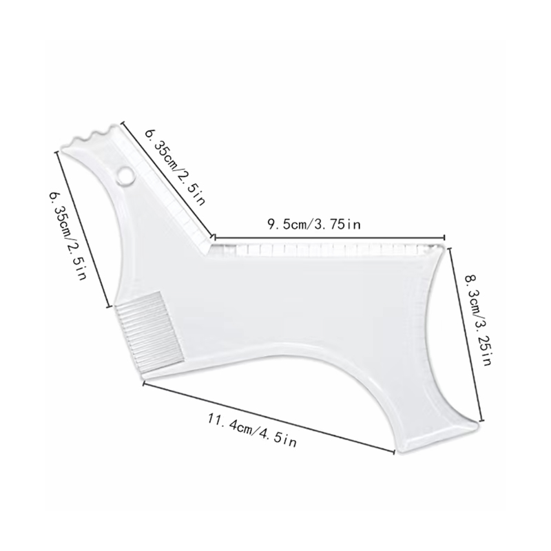 1Pz/2Pz/3Pz Pettine in Plastic - Men'S Grooming Makeup recensione e prezzo