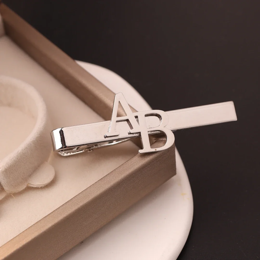 Fermacravatta con iniziali per - Men'S Grooming Gifts recensione e prezzo