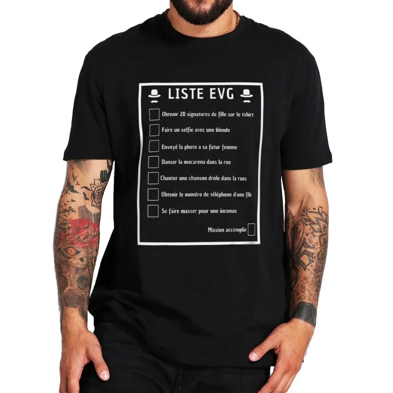 Maglietta da uomo divertente c - Men'S Grooming Checklist recensione e prezzo