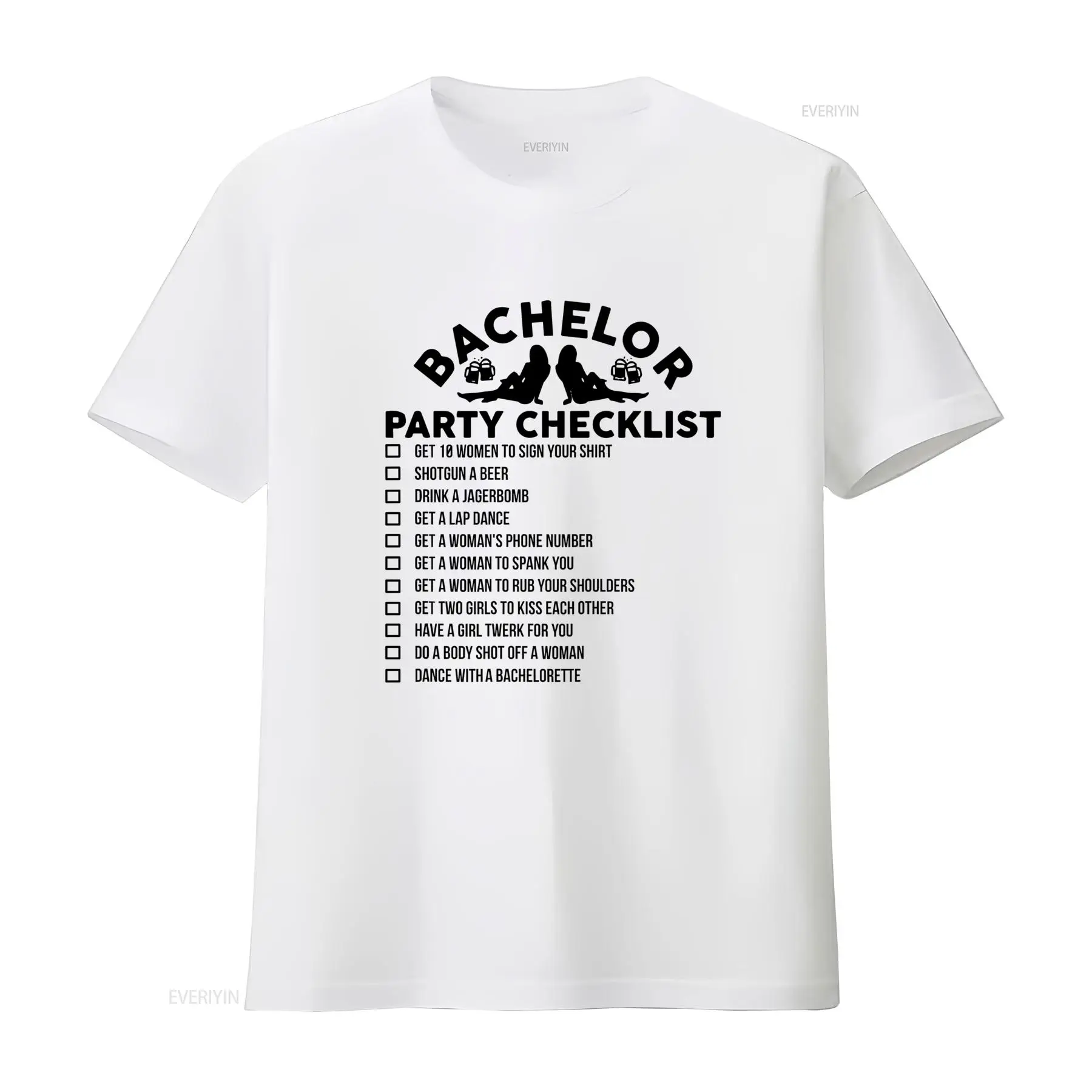 Divertente t-shirt con la list - Men'S Grooming Checklist recensione e prezzo