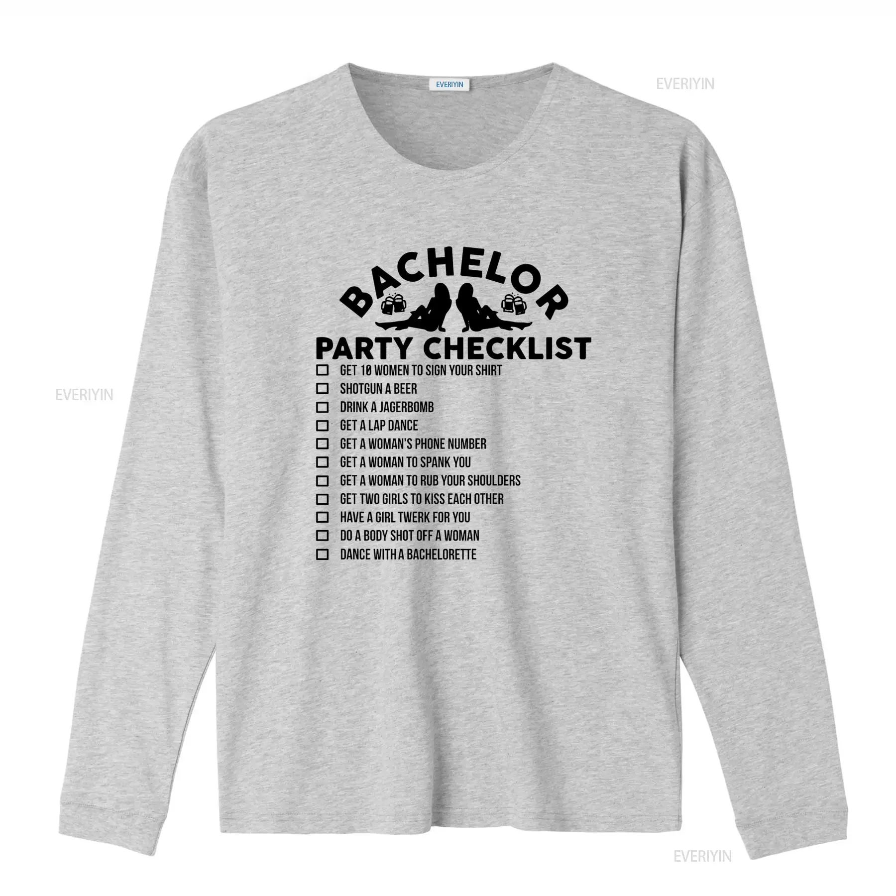 Divertente t-shirt con la list - Men'S Grooming Checklist recensione e prezzo