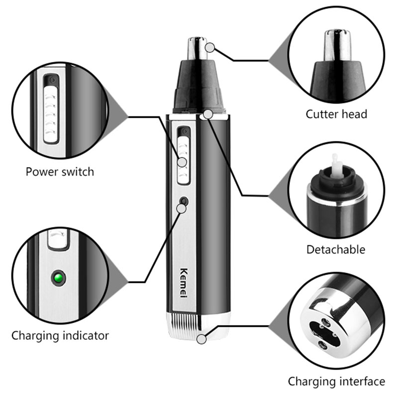 Keme 4 in1 rifinitore per peli - Men'S Grooming Nose Hair Trimmer recensione e prezzo