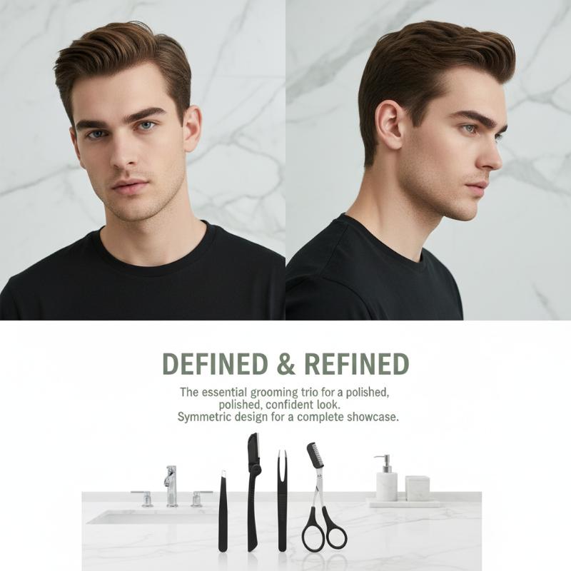Kit per la Cura delle Sopracci - Men'S Grooming Makeup recensione e prezzo